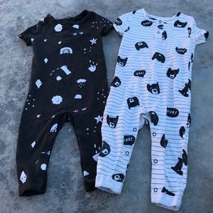 2 Cotton On Baby Onepices- Unisex